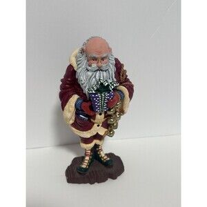 Vintage Department 56 All Through The House Jolly Old Elf With Box  7" Christmas